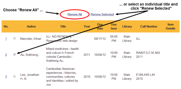 Ucla Library Renewal Policy