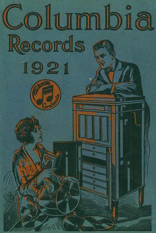 Cover from a Columbia Record Catalog (1921) 