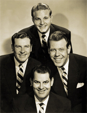 Group portrait of the Sportsmen Quartet.