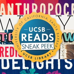 UCSB Reads 2025 Sneak Peek book covers collage
