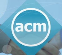 ACM logo with hands shaking in the background